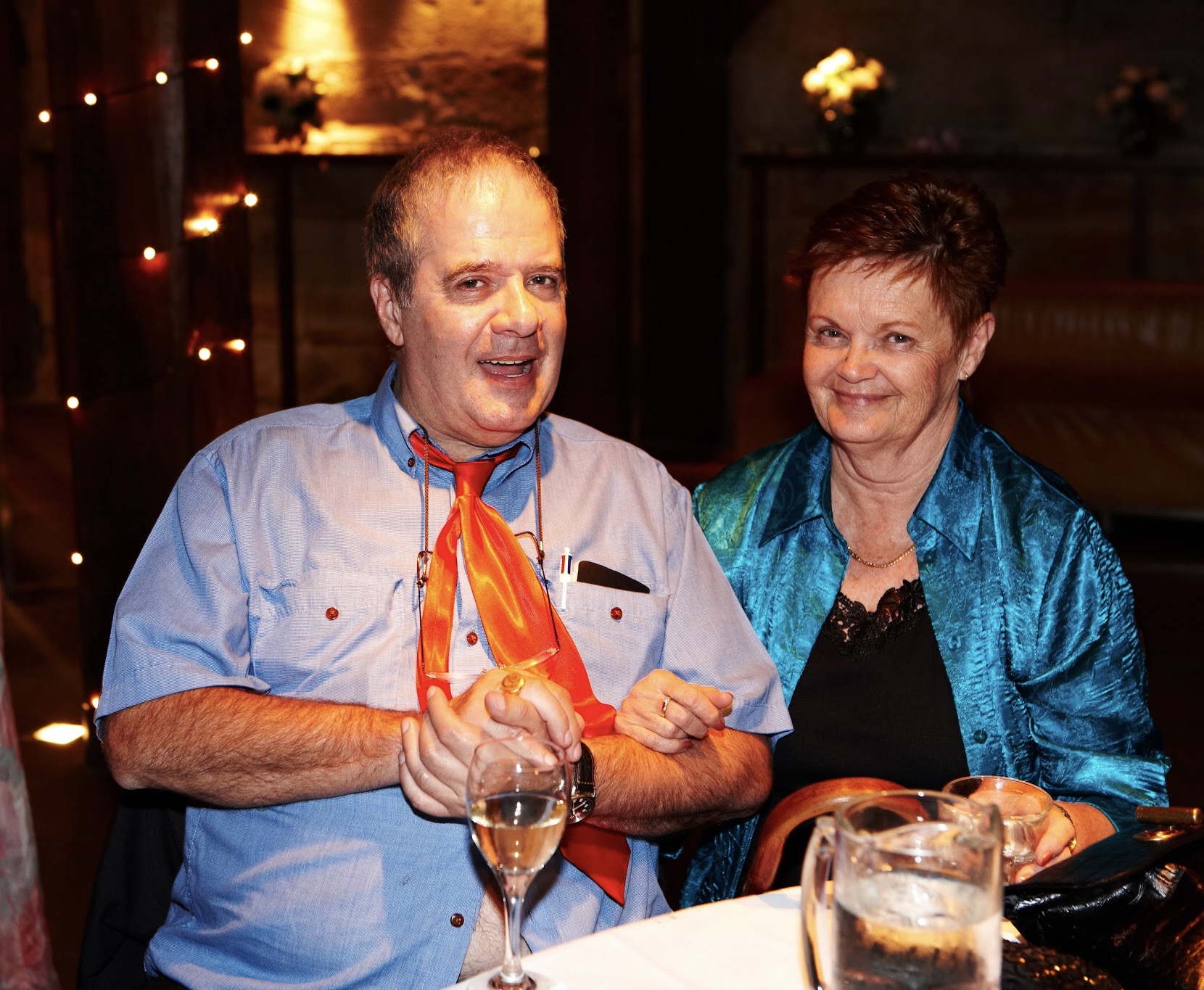 Simon Townsend with Kerrie Gleeson